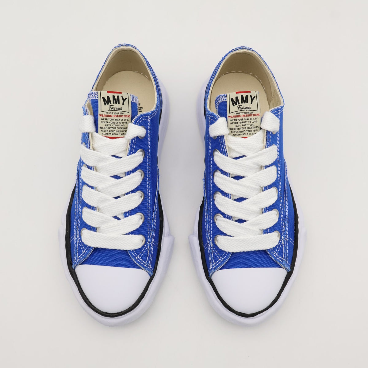 A01FW702-cl.blue Maison MIHARA YASUHIRO PETERSON Original Sole Canvas Low (Men's