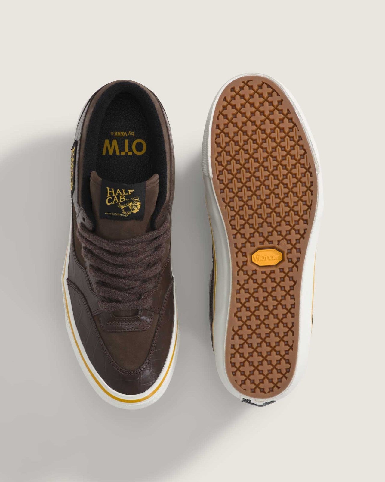 VN000E93GHR OTW by Vans Half Cab 33 Vibram Demitasse Brown (Men's)