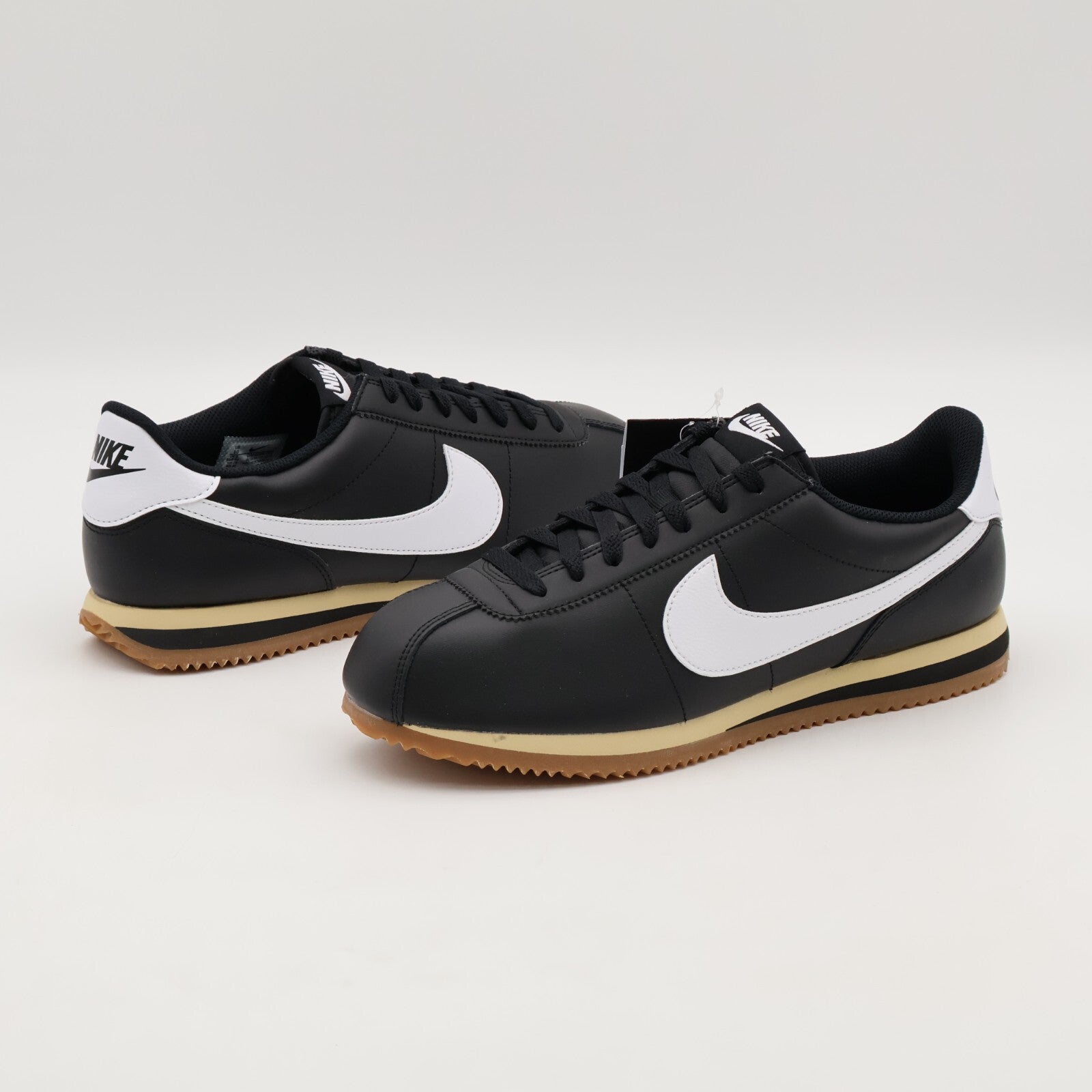DM4044-002 Nike Cortez Black Gum Medium Brown Sesame White (Men's)