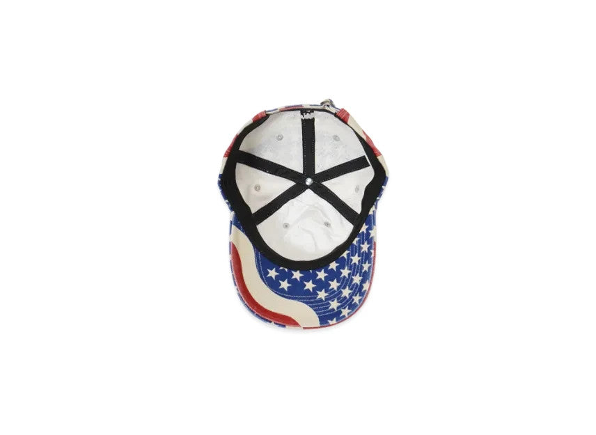 Supreme Pigment Coated S Logo 6-Panel "Flag"