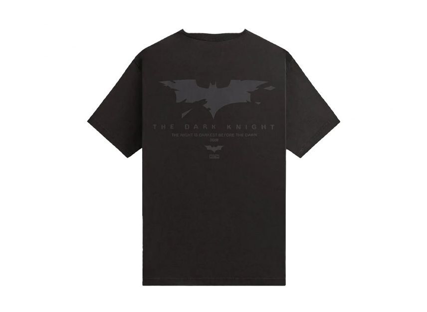 KHM032763-001 Kith Batman Dark Knight International Vintage Tee Black