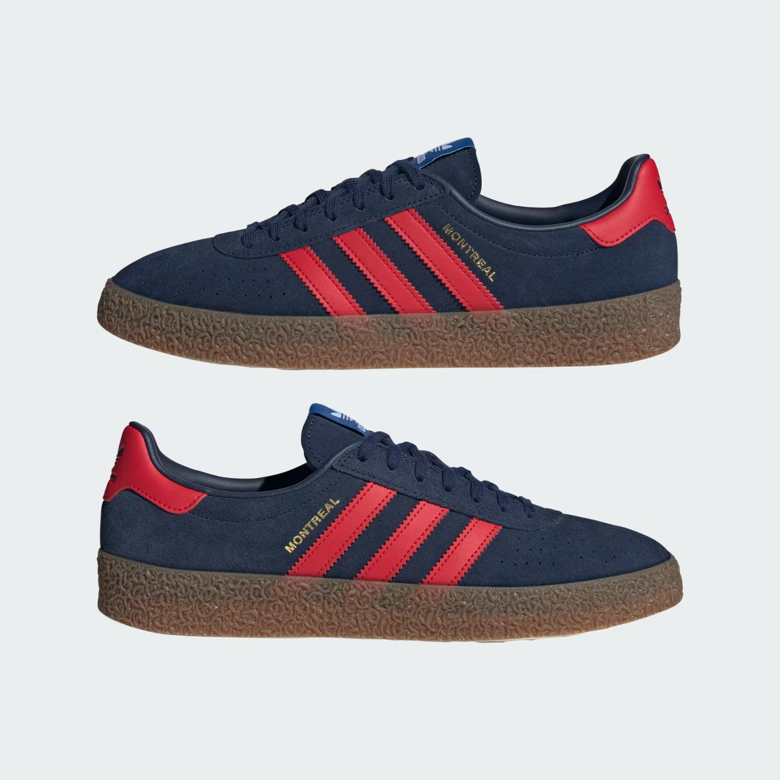 JS1336 adidas Originals Montreal RM Night Indigo Better Scarlet Gum (Men's)