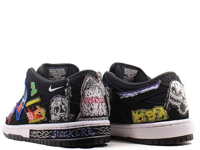DQ4488-001 Neck face Ã Nike SB Dunk Low "Black/White/Multi Color" (Men's)