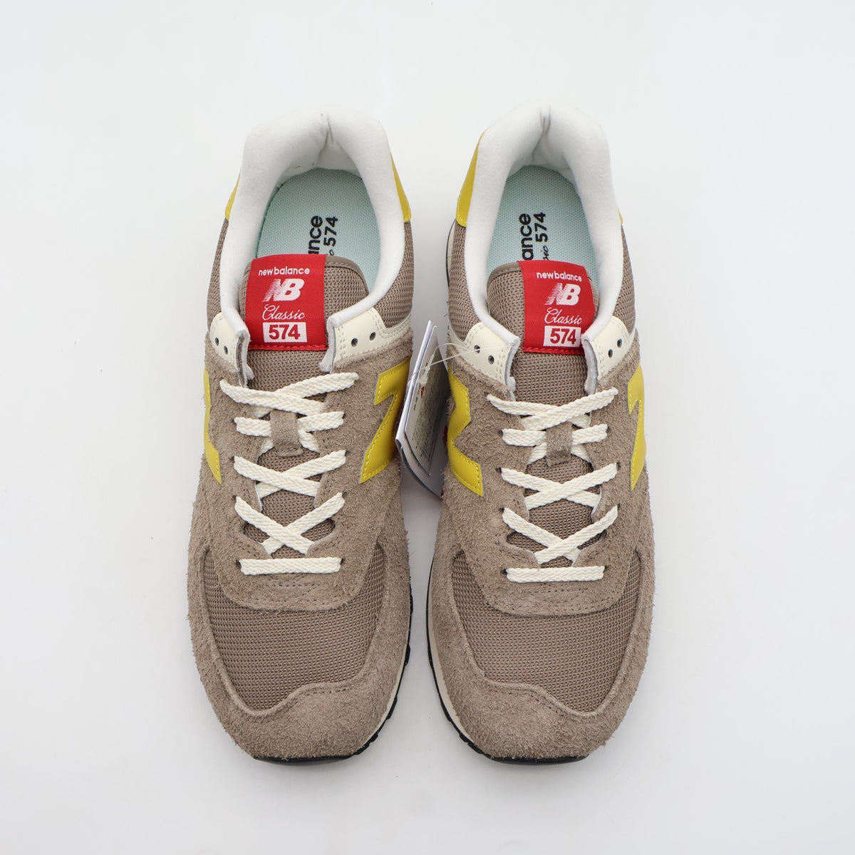 U574BYW B:MING by BEAMS Exclusive New Balance 574 Mushroom (Men's)