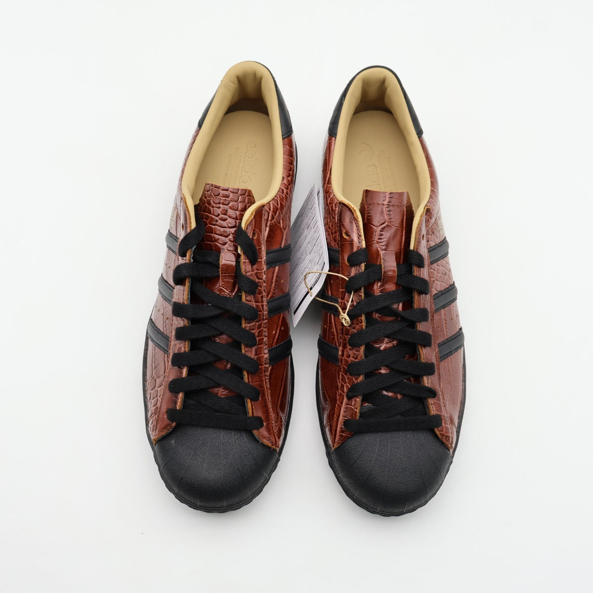 jq3258 adidas Originals Superstar Vintage Croc Fox Brown (Men's)