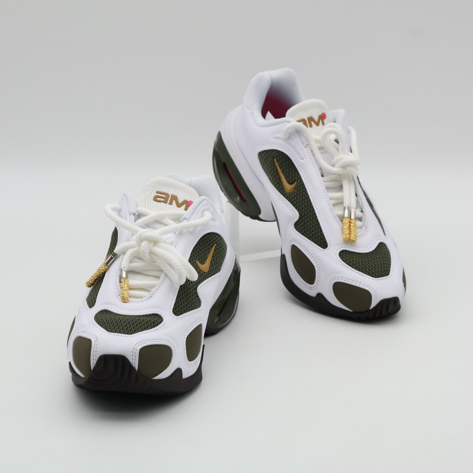 HV9928-100 Veneda Carter Ã Nike Air Max Muse White Cargo Khaki (Women's)