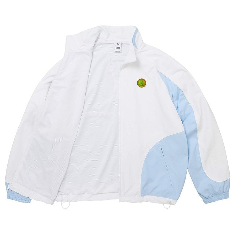 Supreme x Jordan Track Jacket Light Blue