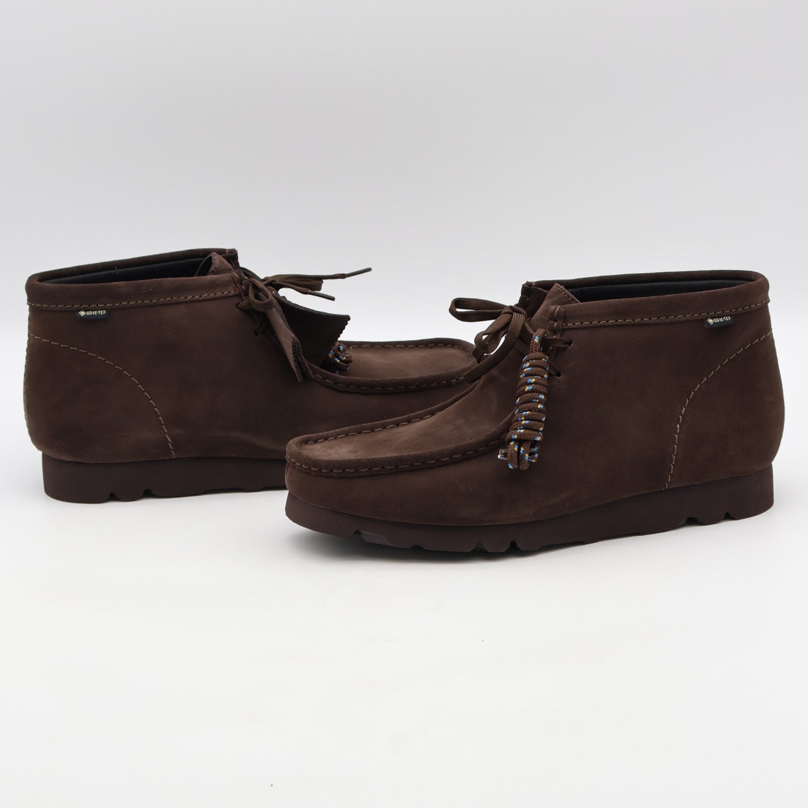 26183075 Clarks Wallabee Boot GORE-TEX Dark Brown Suede (Men's)