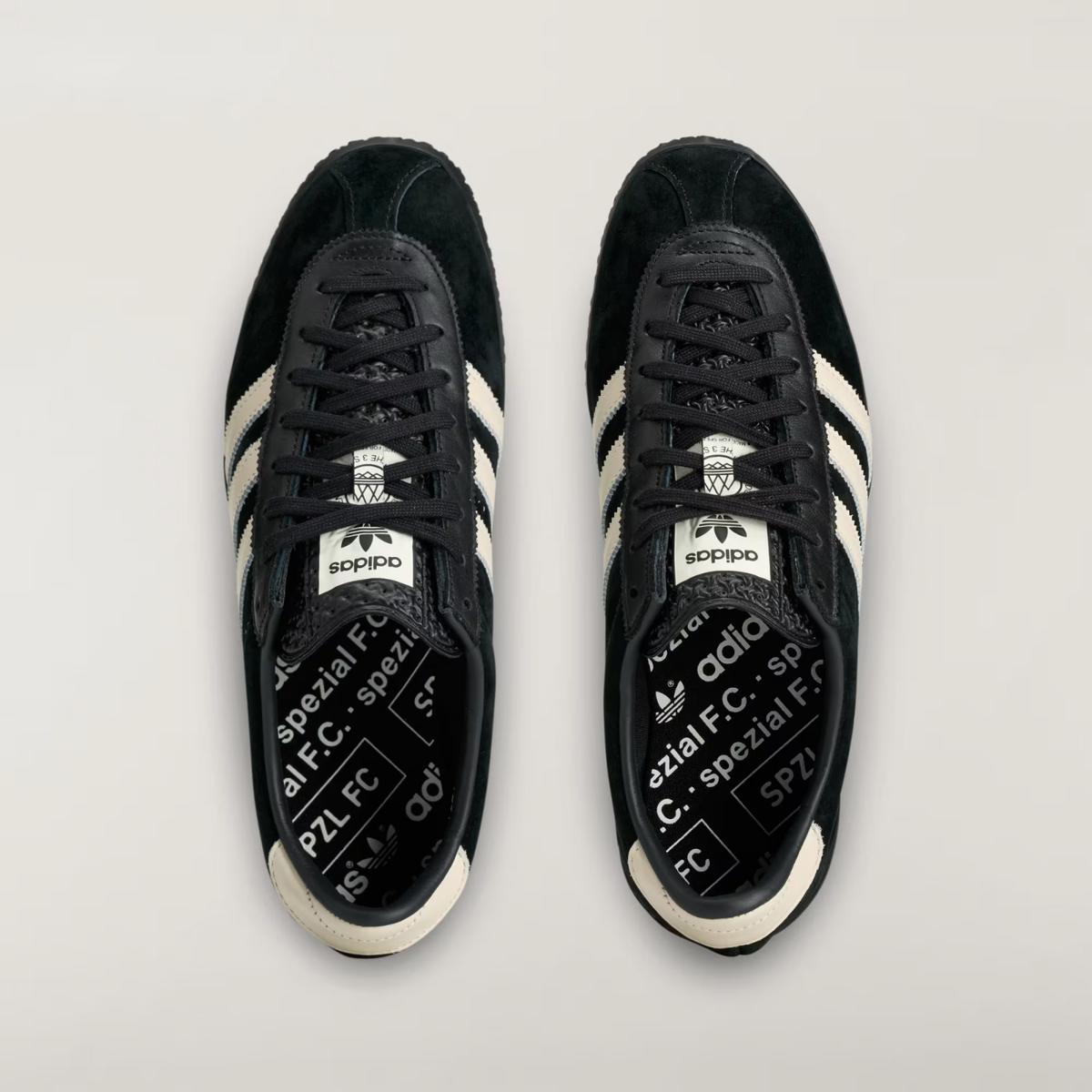 HP4248 adidas Gazelle SPZL FC "Core Black/White" (Men's)