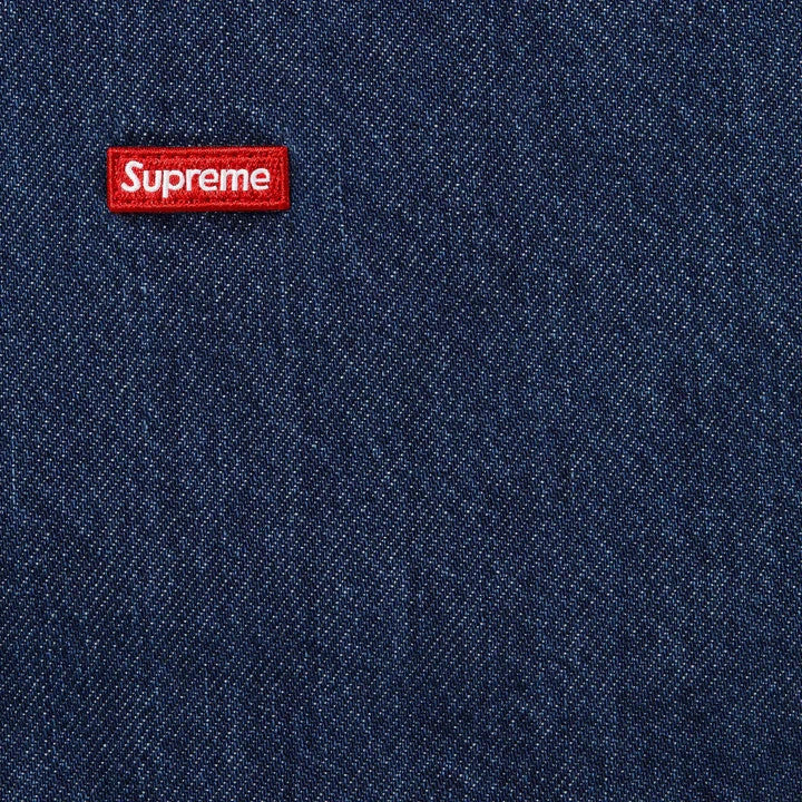 Supreme Small Box Denim Shirt Indigo