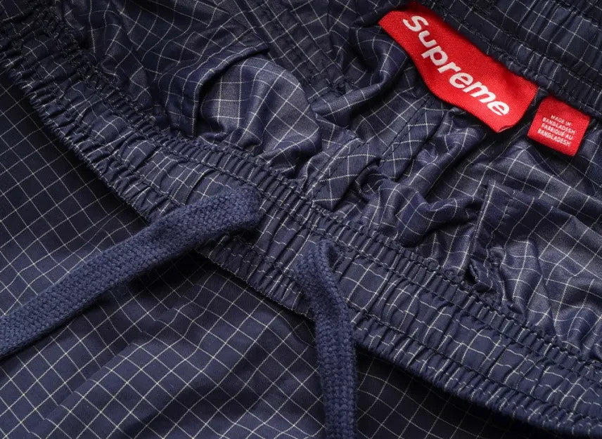 Supreme Ripstop Warm Up Pant "Navy"