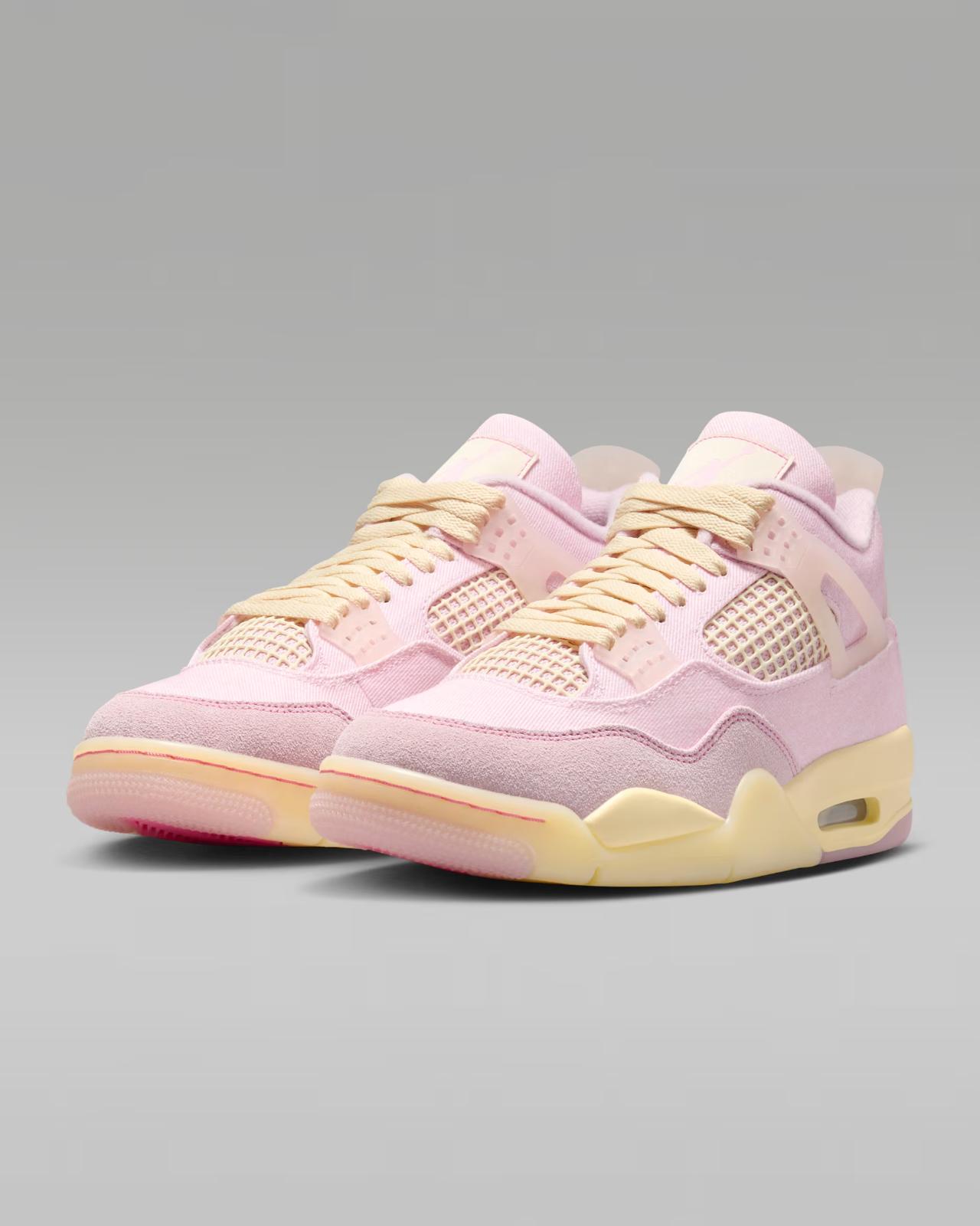 IB6716-600 Nike Air Jordan 4 Retro "Pearl Pink/Iced Carmine" (Women's)
