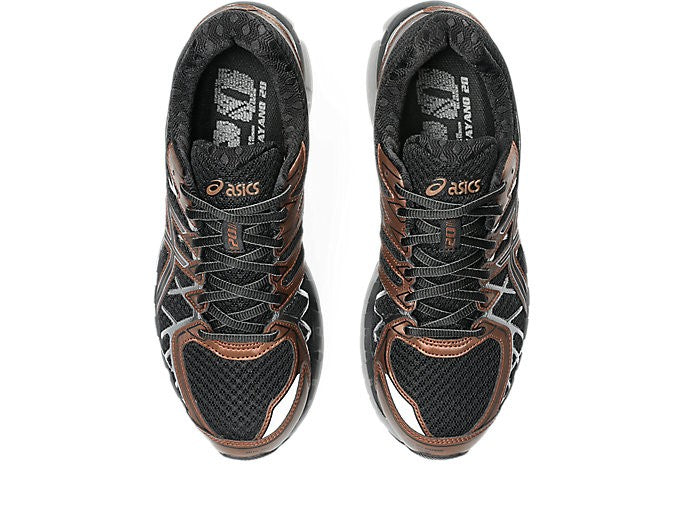 1203A388-002 Asics Gel-Kayano 20 Black Reddish Brown (Men's)