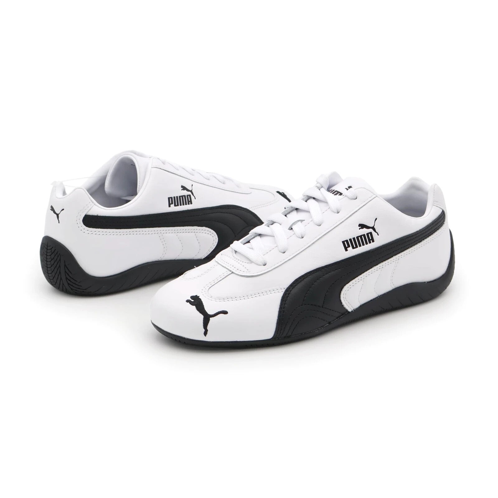401603-02 Puma Speedcat Leather Puma White Puma Black (Men's)