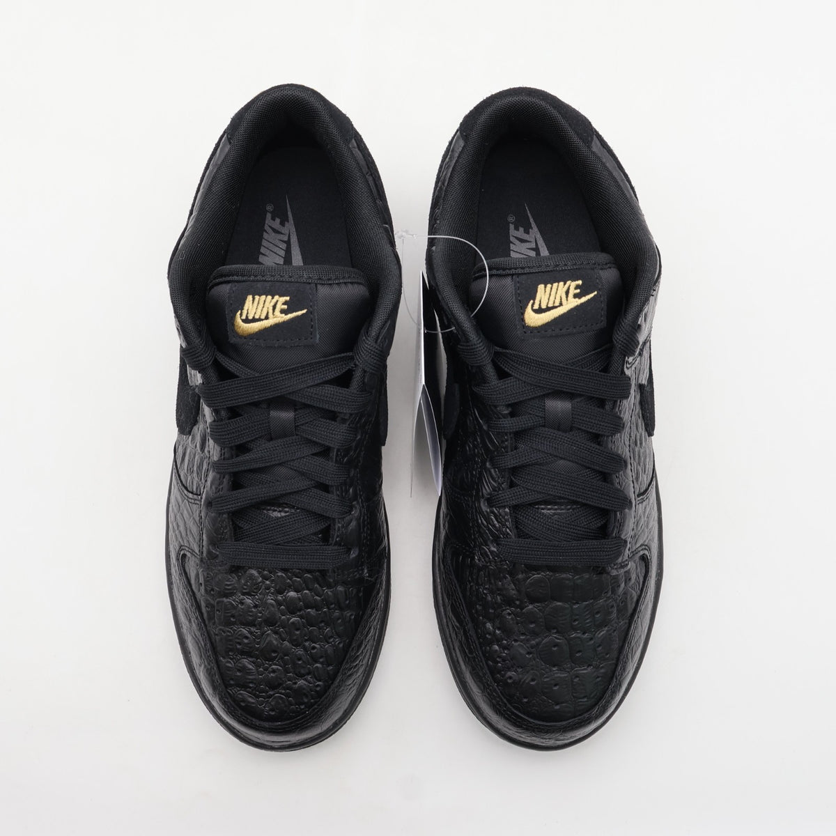 HV4388-001 Nike Dunk Low Crocodile Black (Women's)