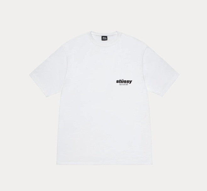 Stussy Rollers Tee White