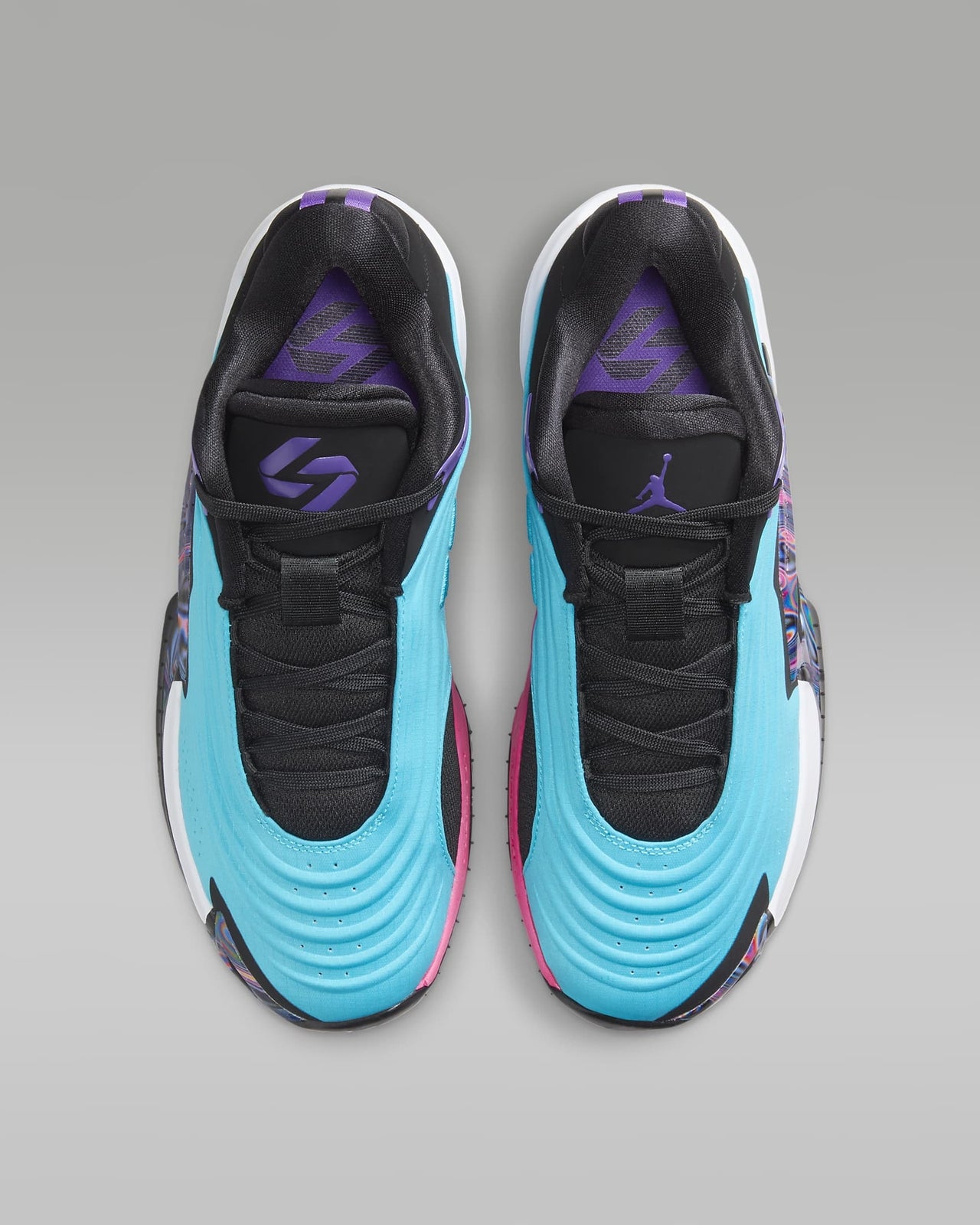 FQ1285-400 Nike Jordan Luka 3 Chlorine Blue Hyper Pink Hyper Grape Black (Men's)