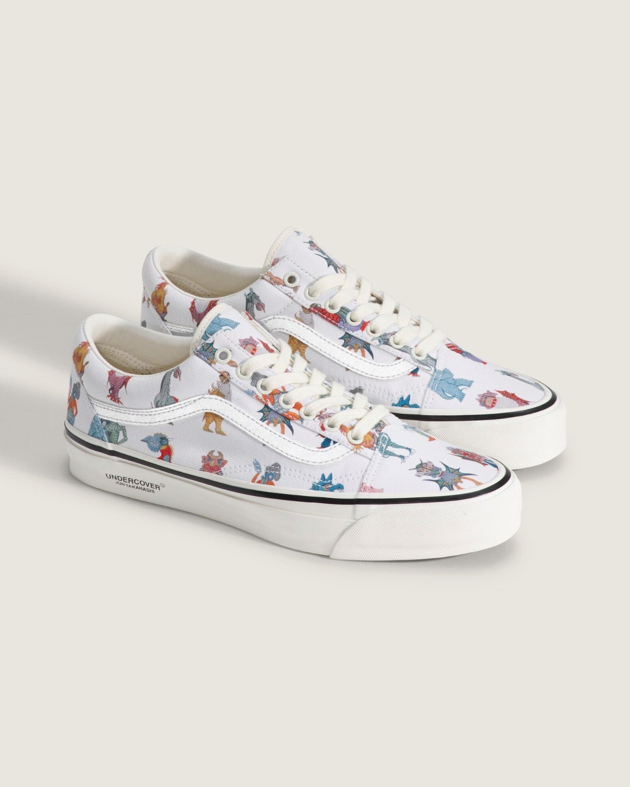 VN000VANOFW UNDERCOVER Ã OTW by Vans Old Skool Monster "White" (Men's)