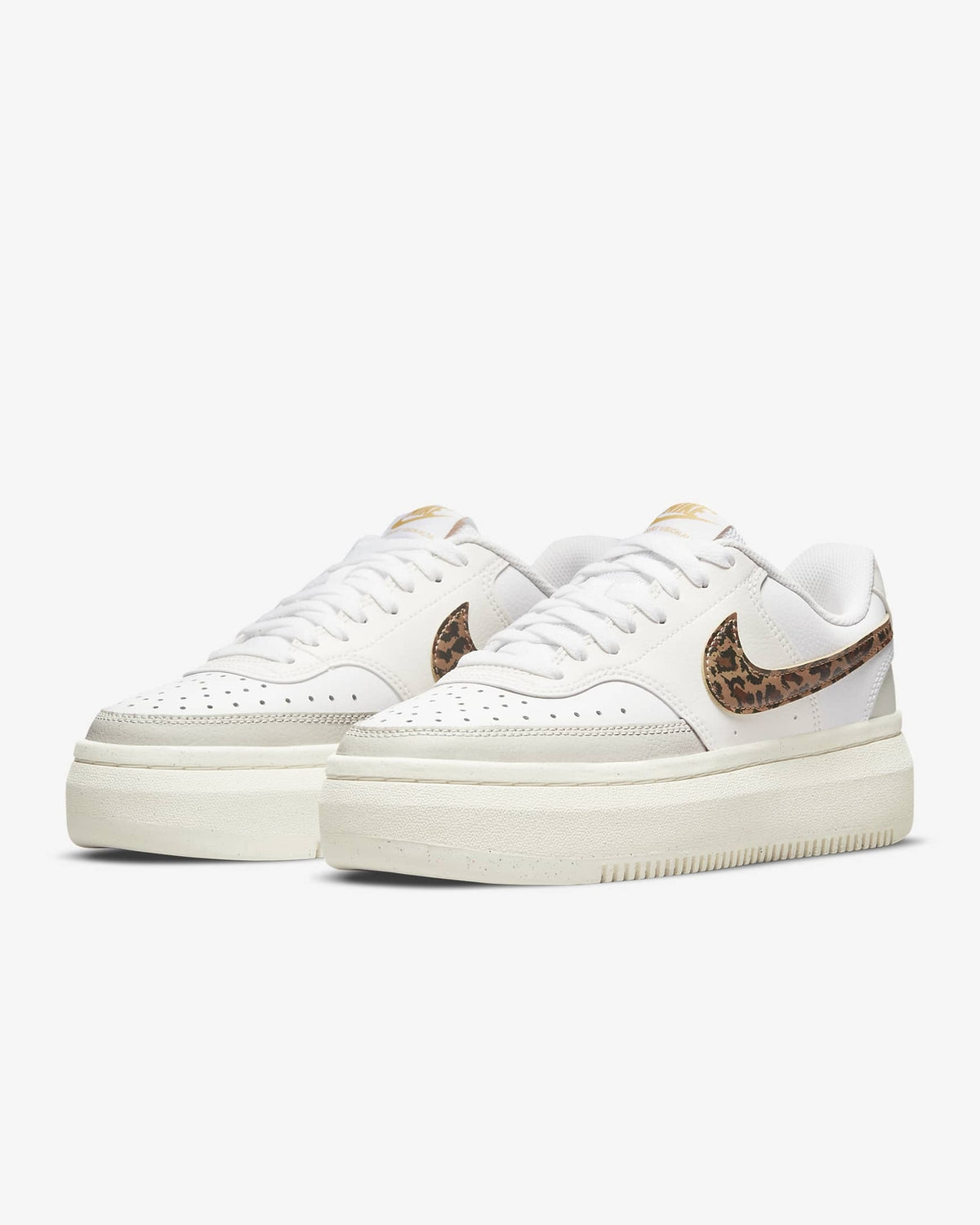 DO2791-100 Nike Court Vision Alta Brown Bone (Women's)