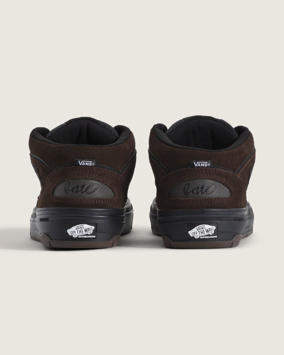VN000D9ZY49 Vans Skate Half Cab Wafflecup Brown Black (Men's)