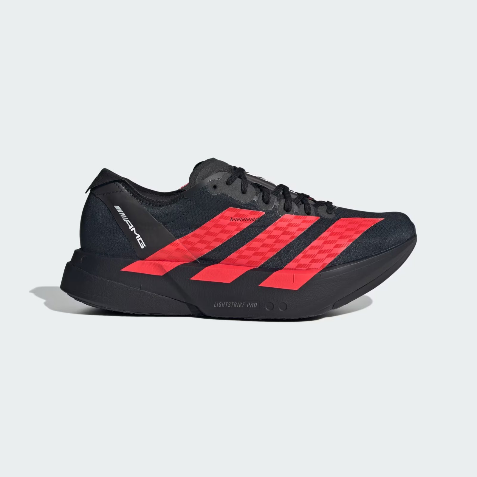 KH8840 Mercedes AMG adidas Adizero Adios Pro 4 Core Black Lucid Red Cloud (Men's
