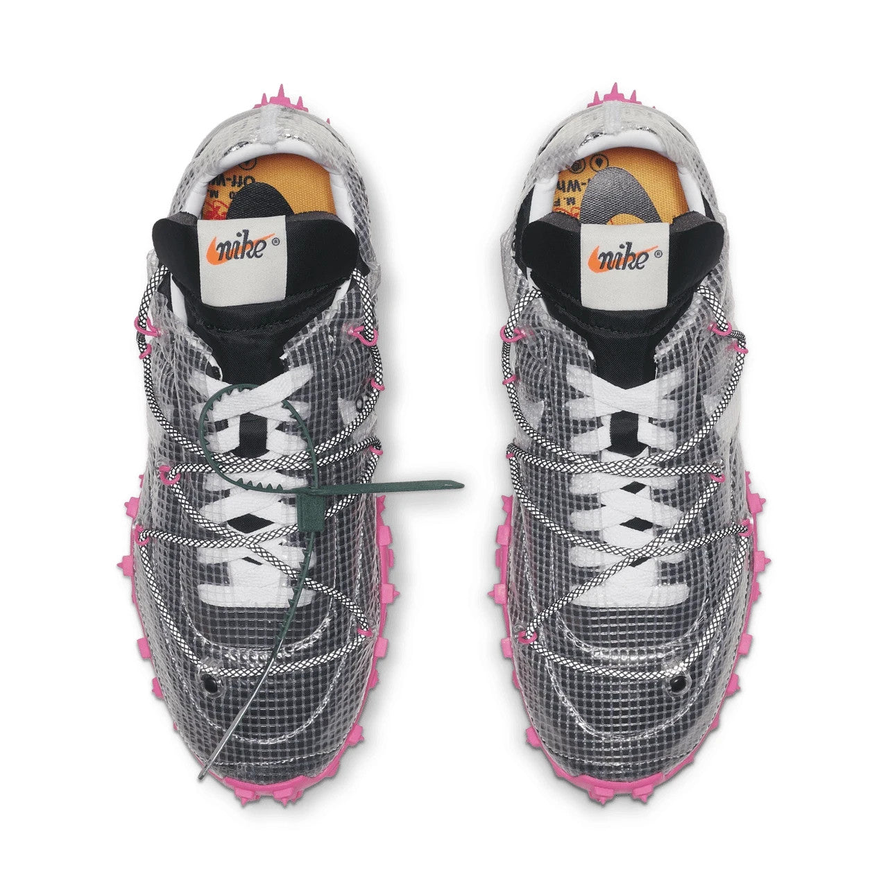 CD8180-001 Off-WhiteÃNike Waffle Racer Vivid Black (Women's)