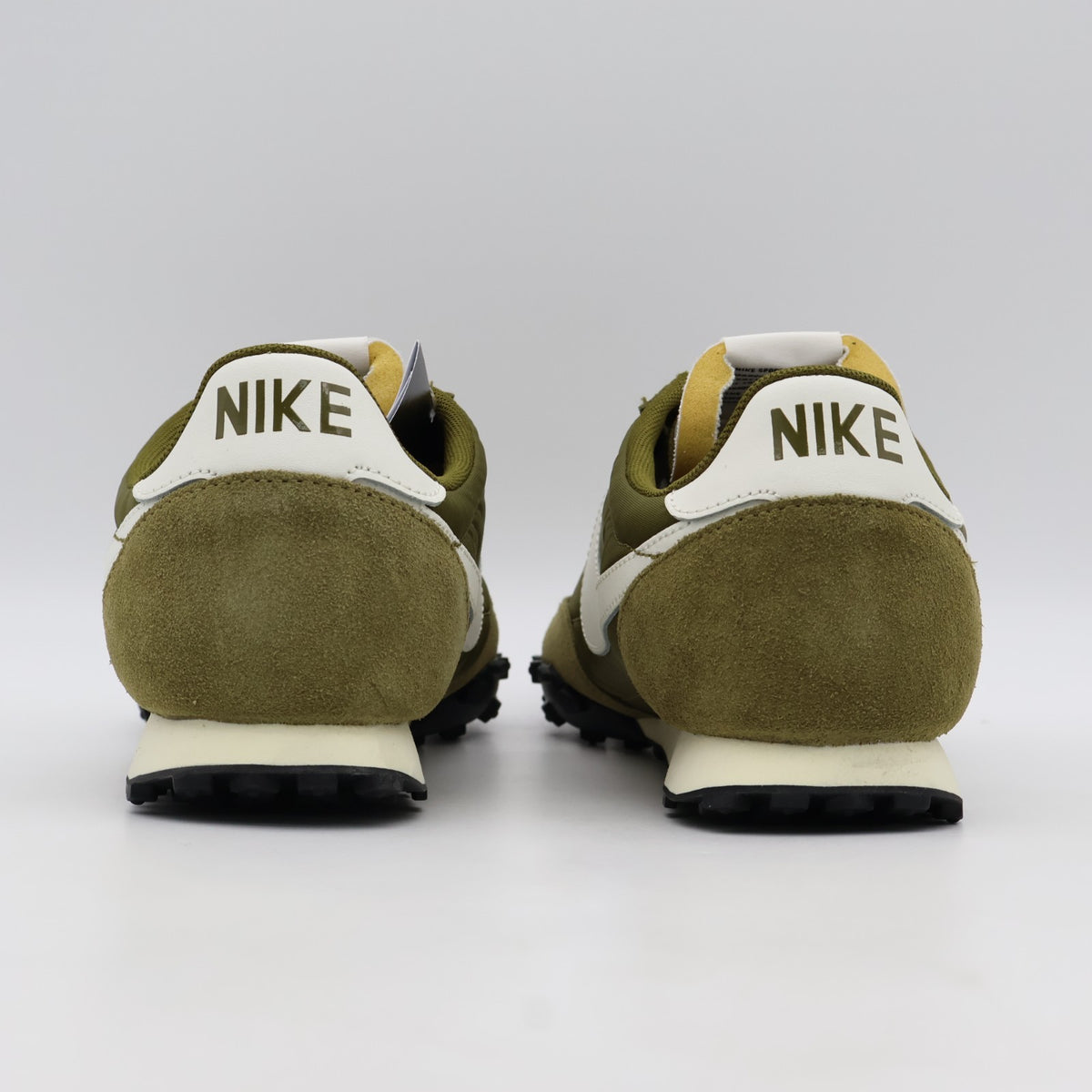 IM8658-300 Nike Waffle Racer Olive Flak Sail Coconut Milk Black (Men's)