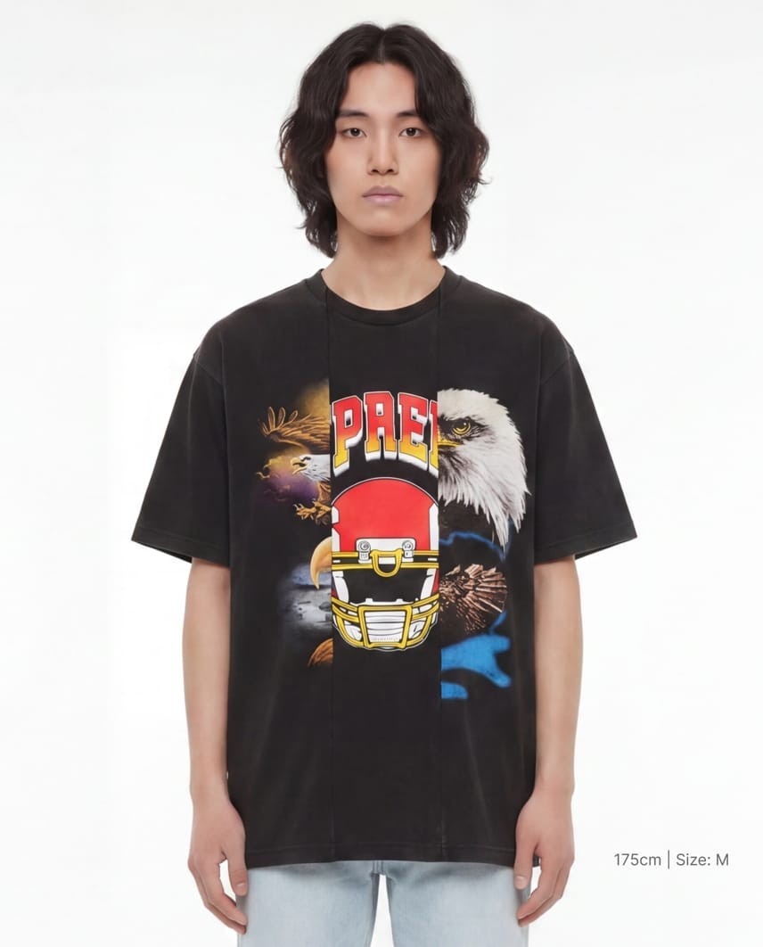 Supreme x MM6 Maison Margiela Split S/S Top "Black"