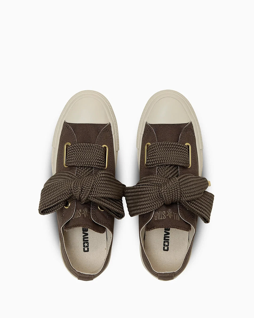 31316010 Converse All Star Ribbonlace Slip OX Dark Taupe (Women's)