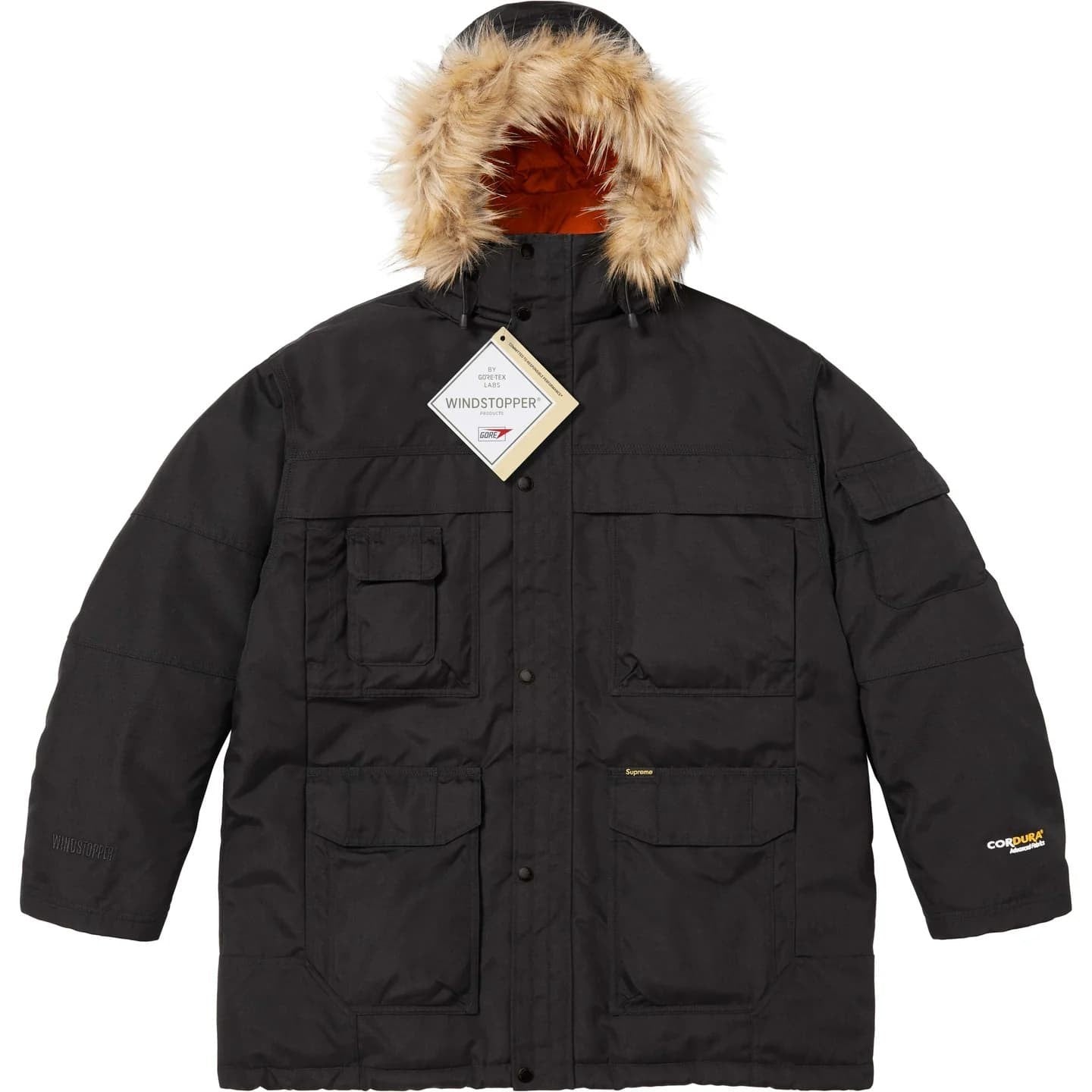 Supreme Cordura Snorkel Coat Black