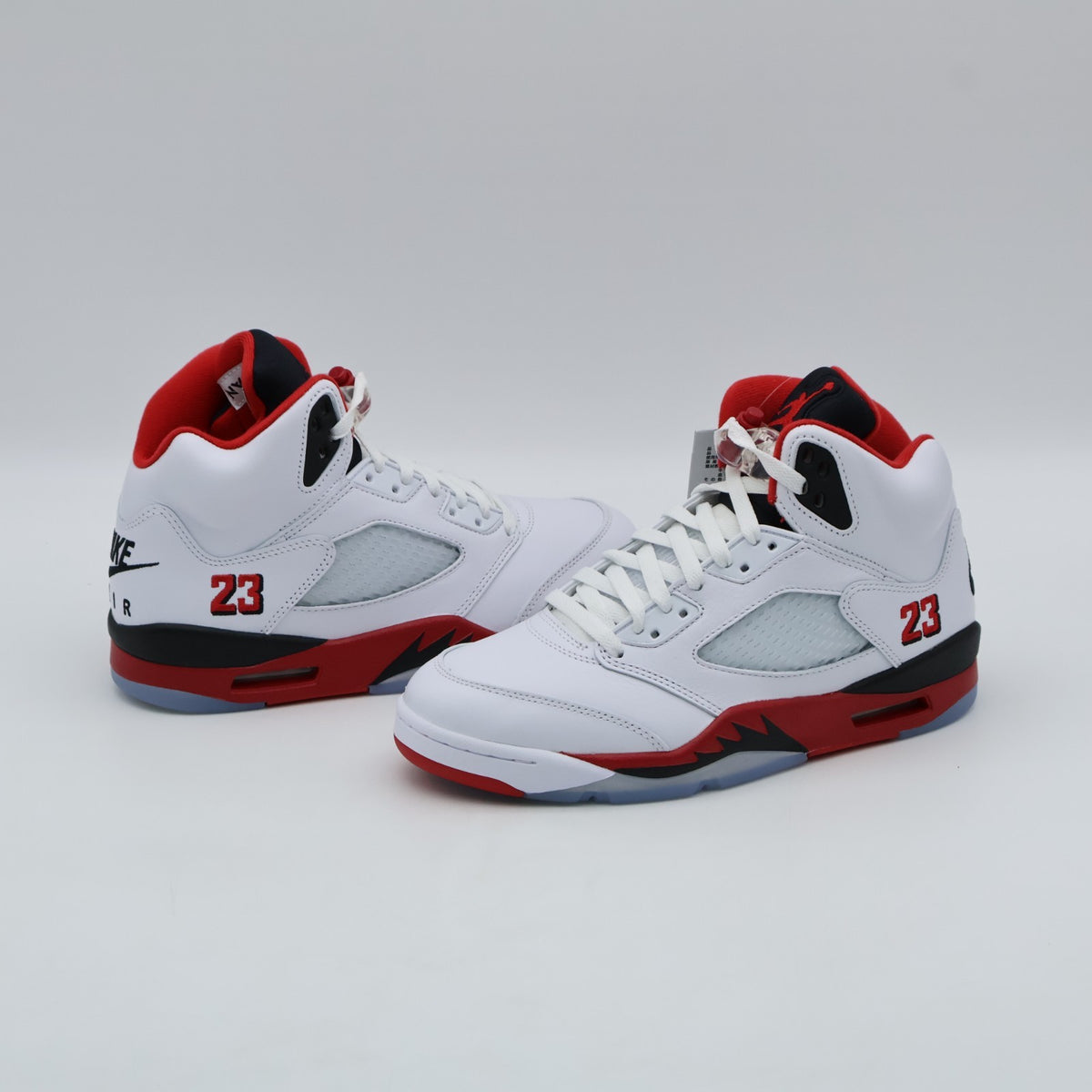 HQ7978-101 Nike Air Jordan 5 Retro OG Fire Red Black Tongue 2025 (Men's)