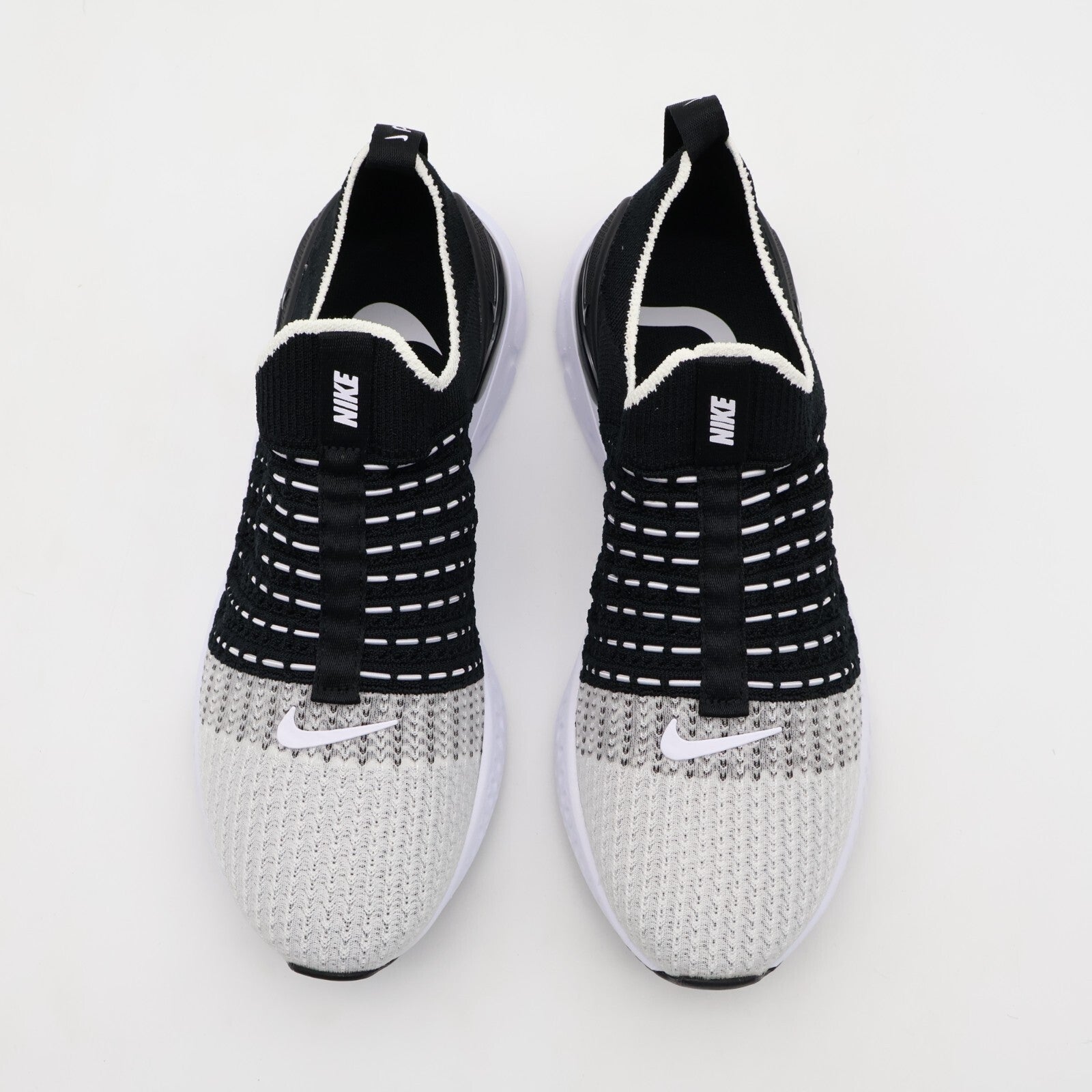 CJ0280-001 Nike React Phantom Run Flyknit 2 Black White ( Women's)
