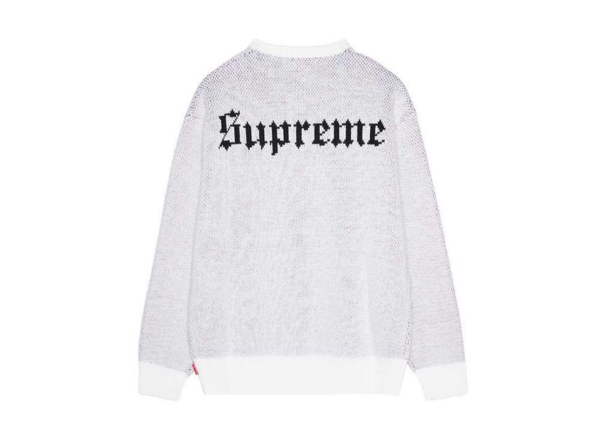 Supreme Snow White Sweater White