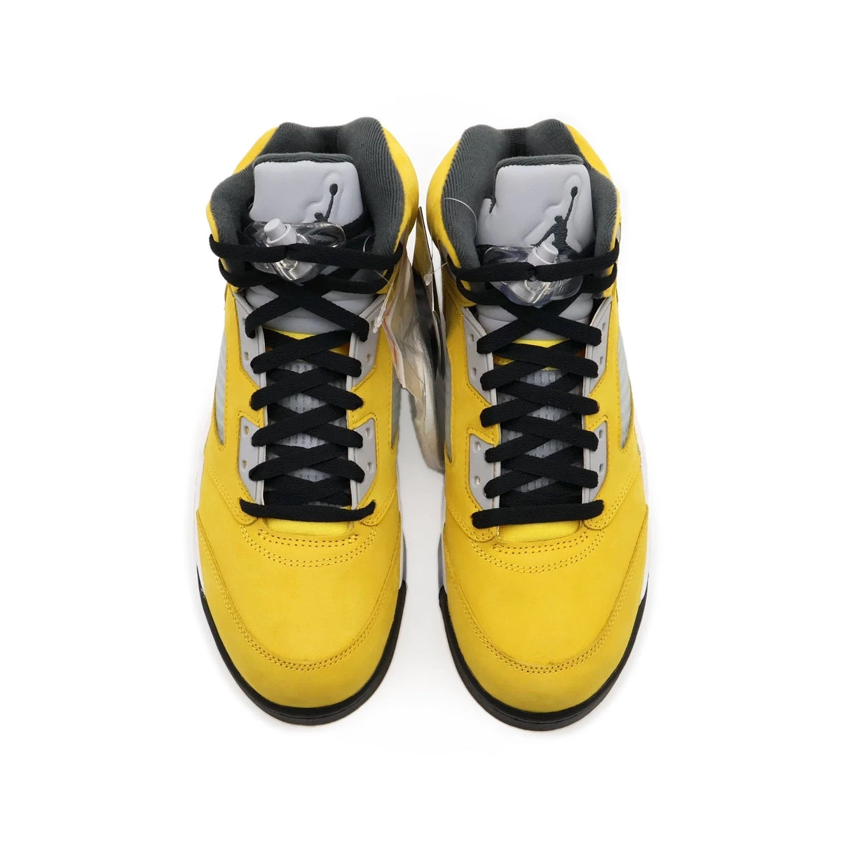 IO3372-700 Nike Air Jordan 5 Retro Tokyo 23 Yellow Wolf Grey Black (Men's)
