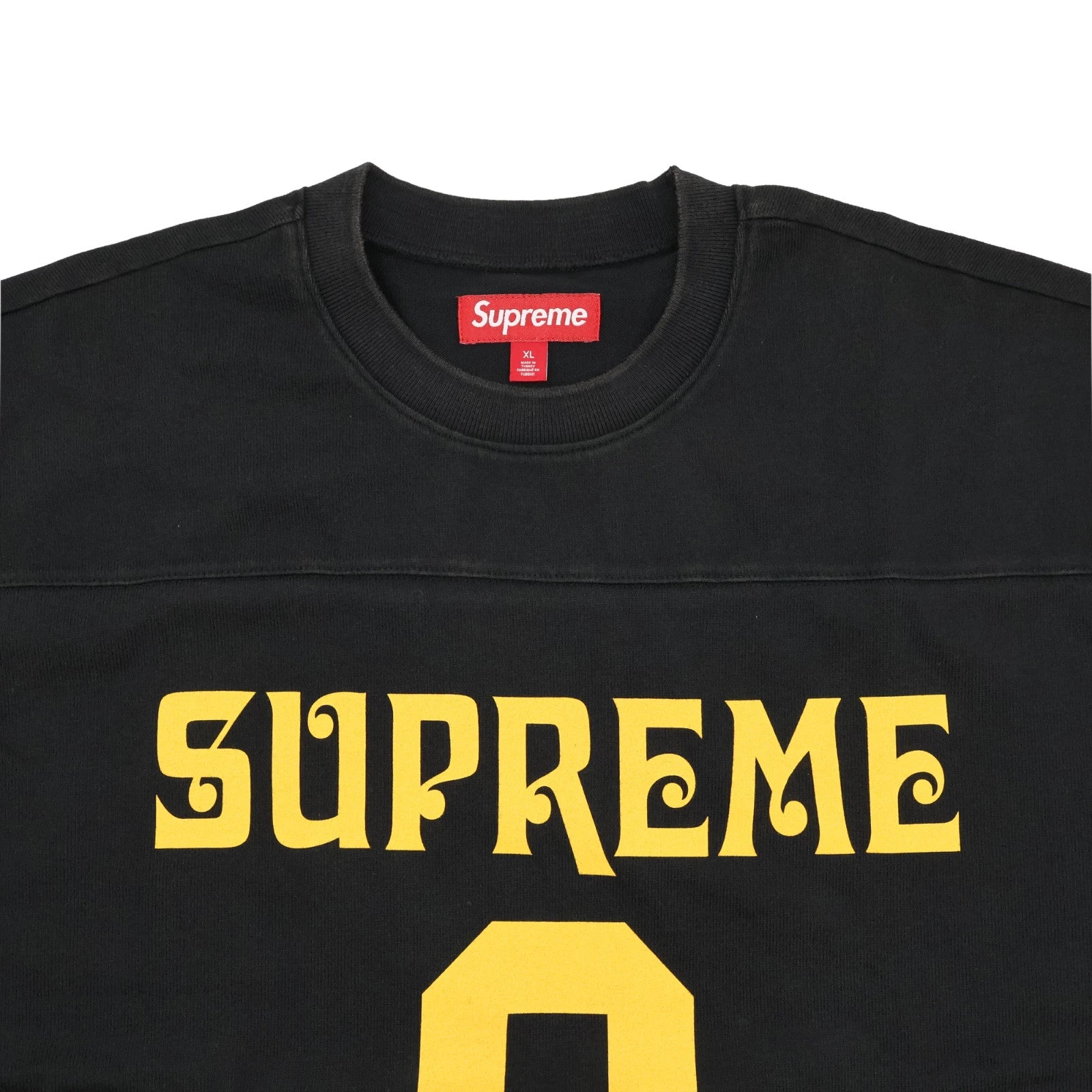 Supreme Affiliated L/S Football Top Black