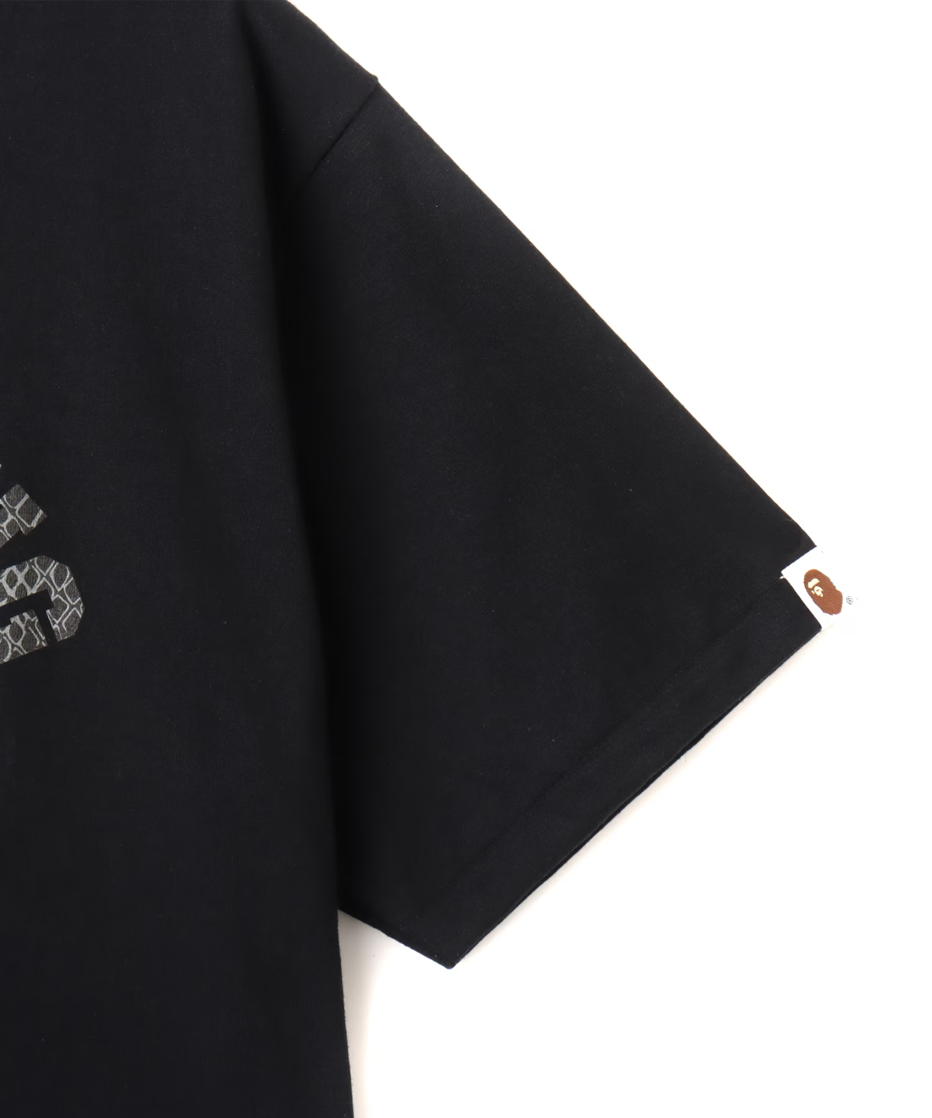 A BATHING APE atmos Bape A Bathing Ape G-Snk College Tee Black
