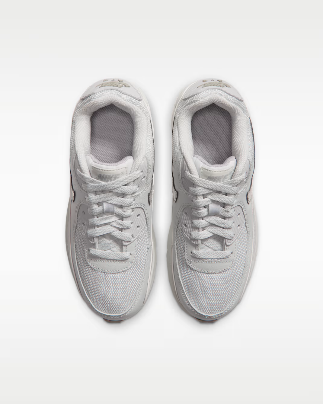 Nike GS Air Max 90 Photon Dust/Vast Grey/Silver Lilac/Metallic Silver