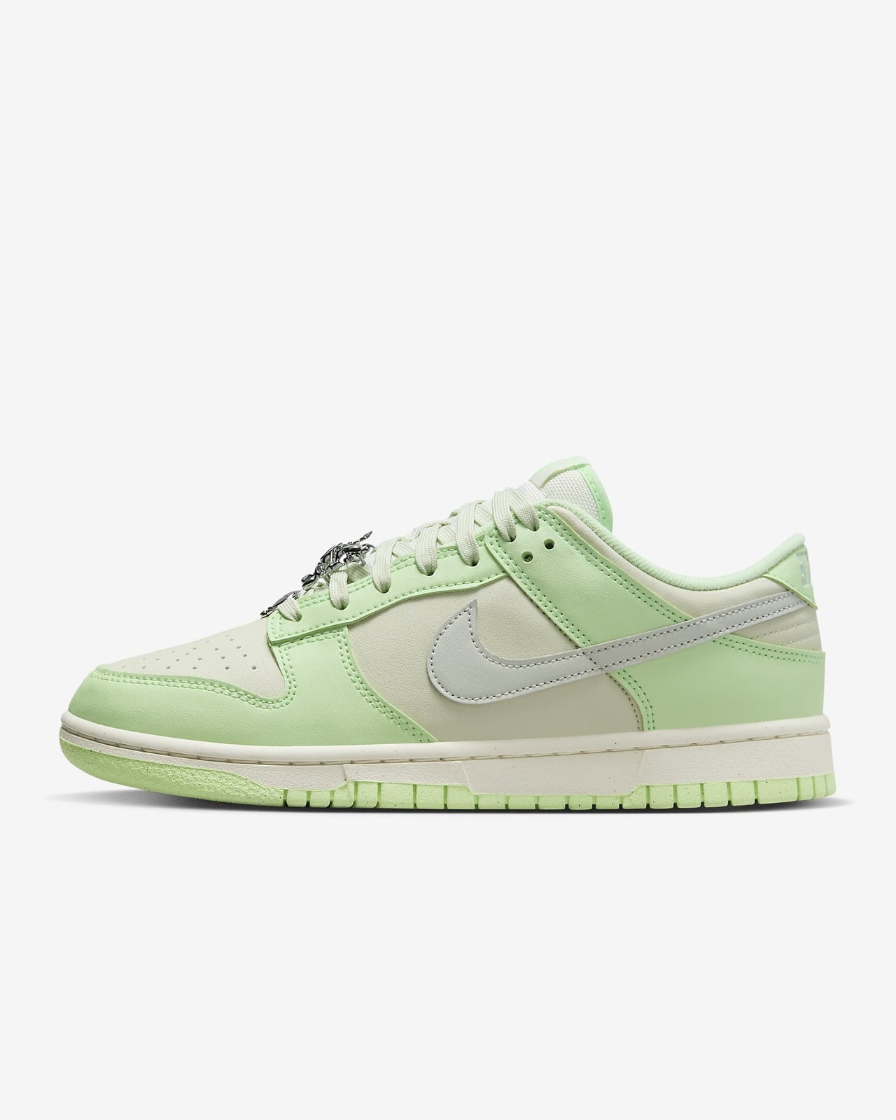 FN6344-001 Nike Dunk Low Next Nature SE Sea Glass Vapor Green Sail (Women's)