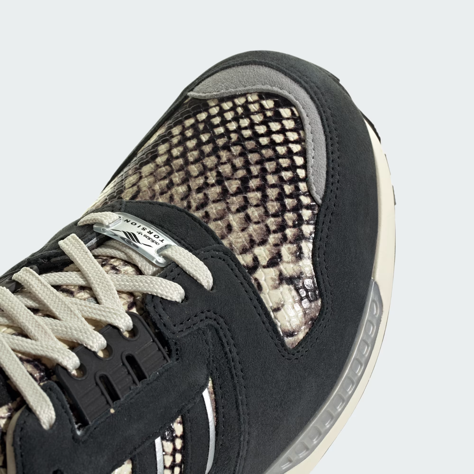KI1383 adidas ZX 8000 Snakeskin Core Black Cream White (Men's)