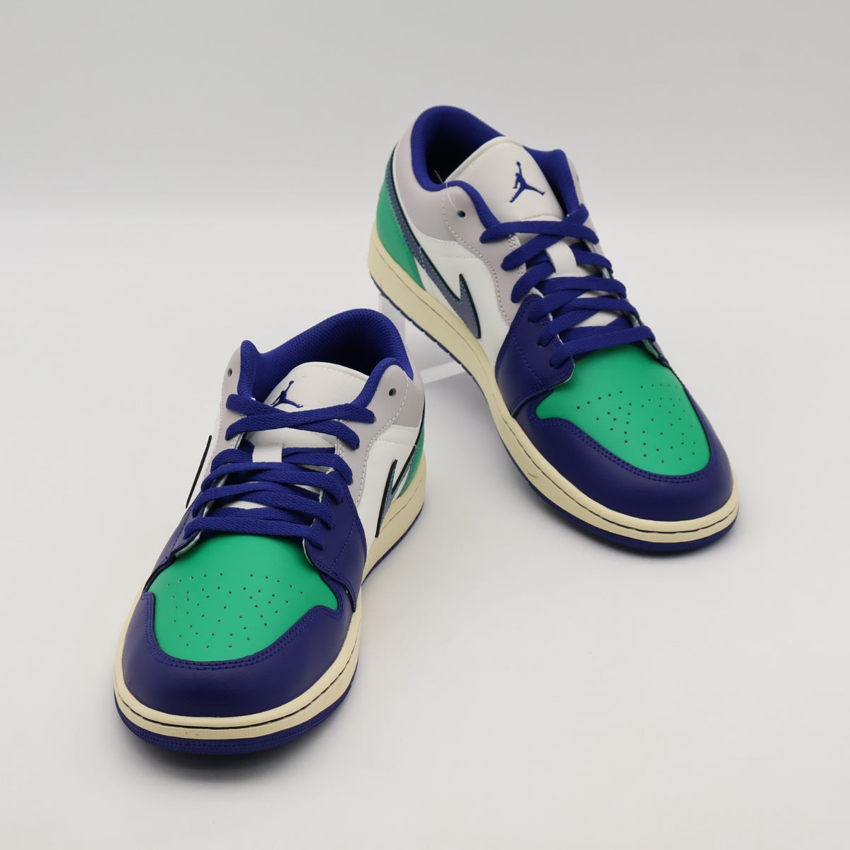553558-147 Nike Air Jordan 1 Low Seahawks (Men's)