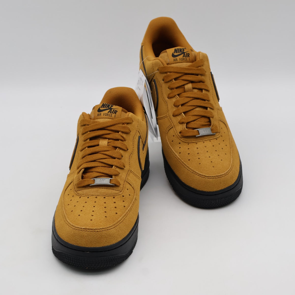 HQ1966-700 Nike Air Force 1 Low Suede Desert Ochre Black (Men's)