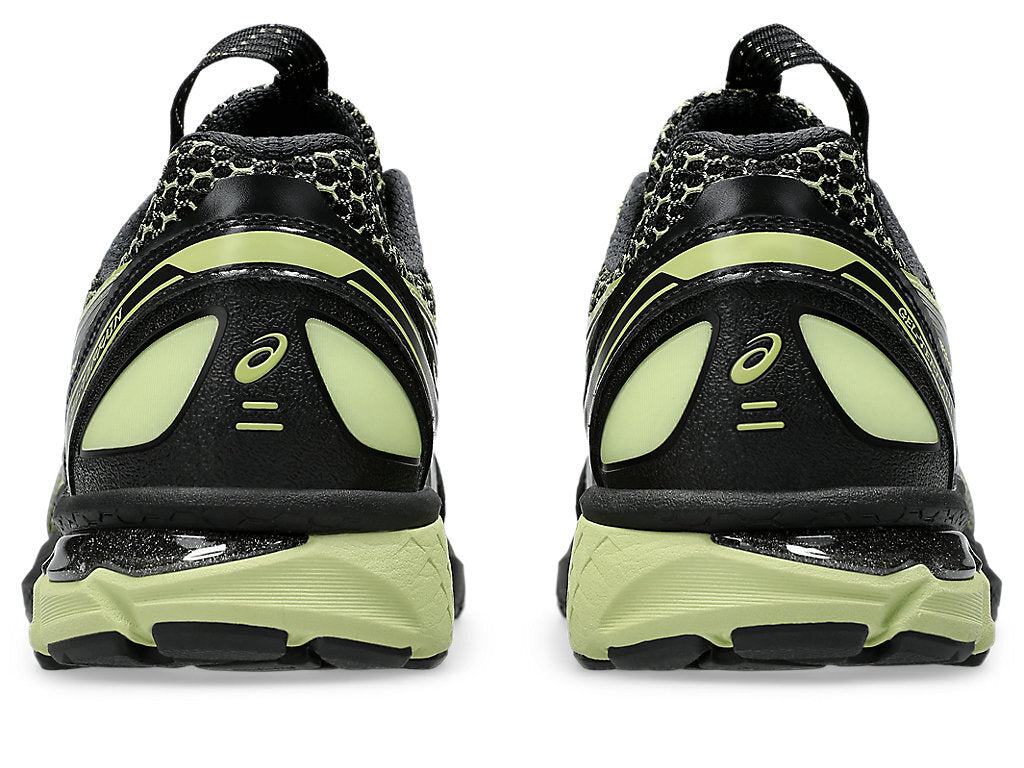 1203A394-001 Asics US4-S Gel-Terrain Black Neon Lime (Men's)