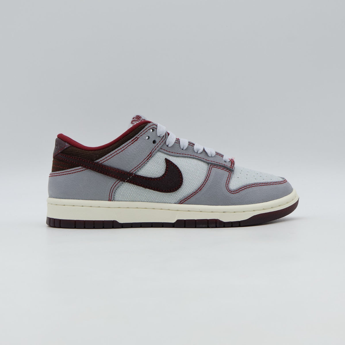 IH1942-001 Nike Dunk Low Retro SE Pure Platinum Burgundy Crush (Men's)