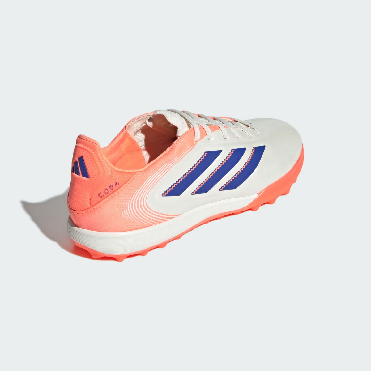 JR2833 adidas Copa Pure 3 Pro TF Off White/Lucid Blue/Signal Coral (Men's)