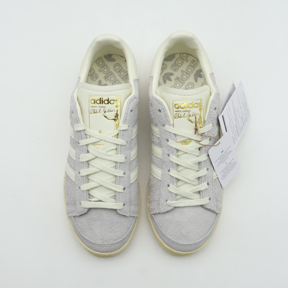 JS0807 adidas Originals Jabbar Lo Grey Two Ivory Warm Vanilla (Men's)