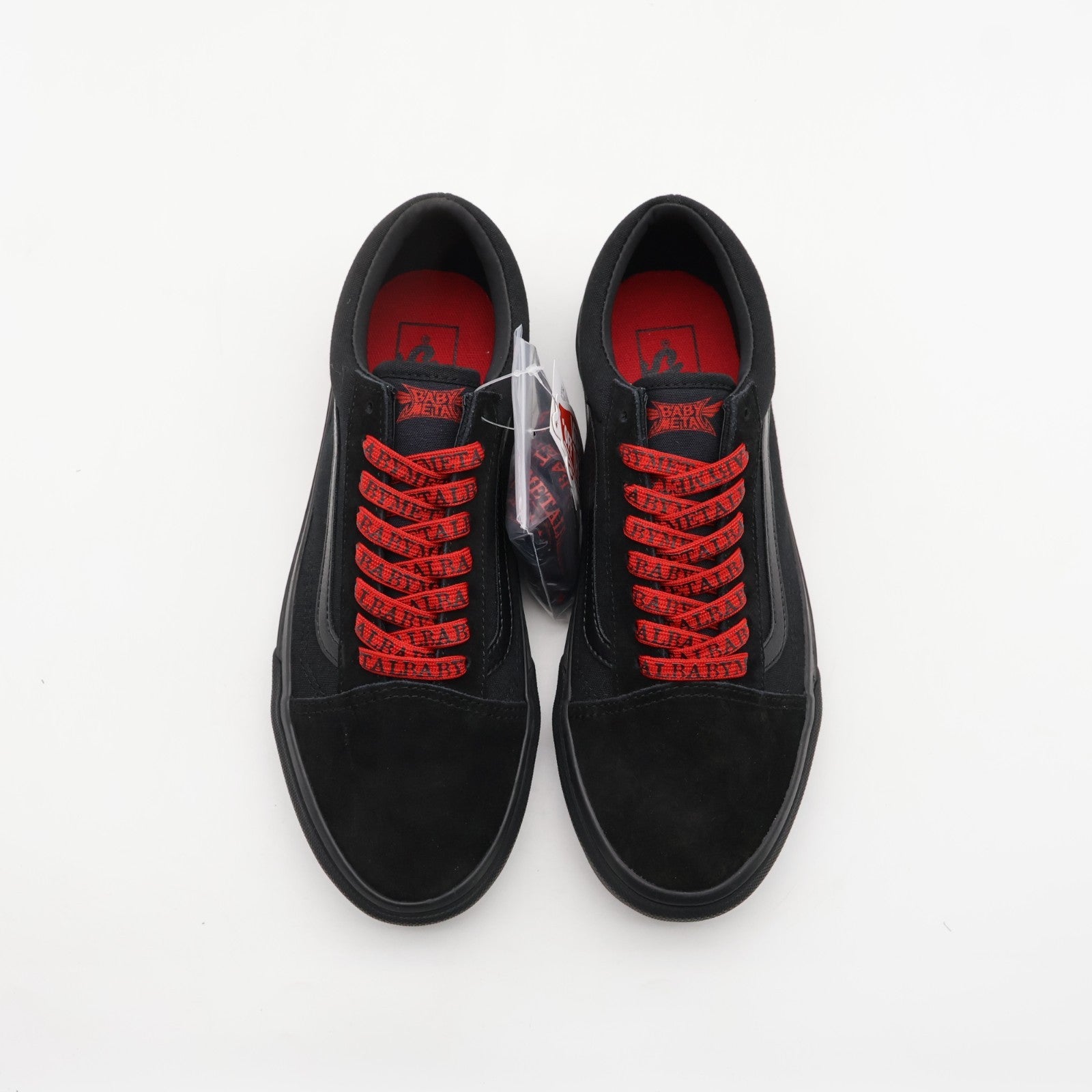 703000-0001 BABYMETAL Vans Old Skool Black Red (V36CF BABYMETAL) (Men's)