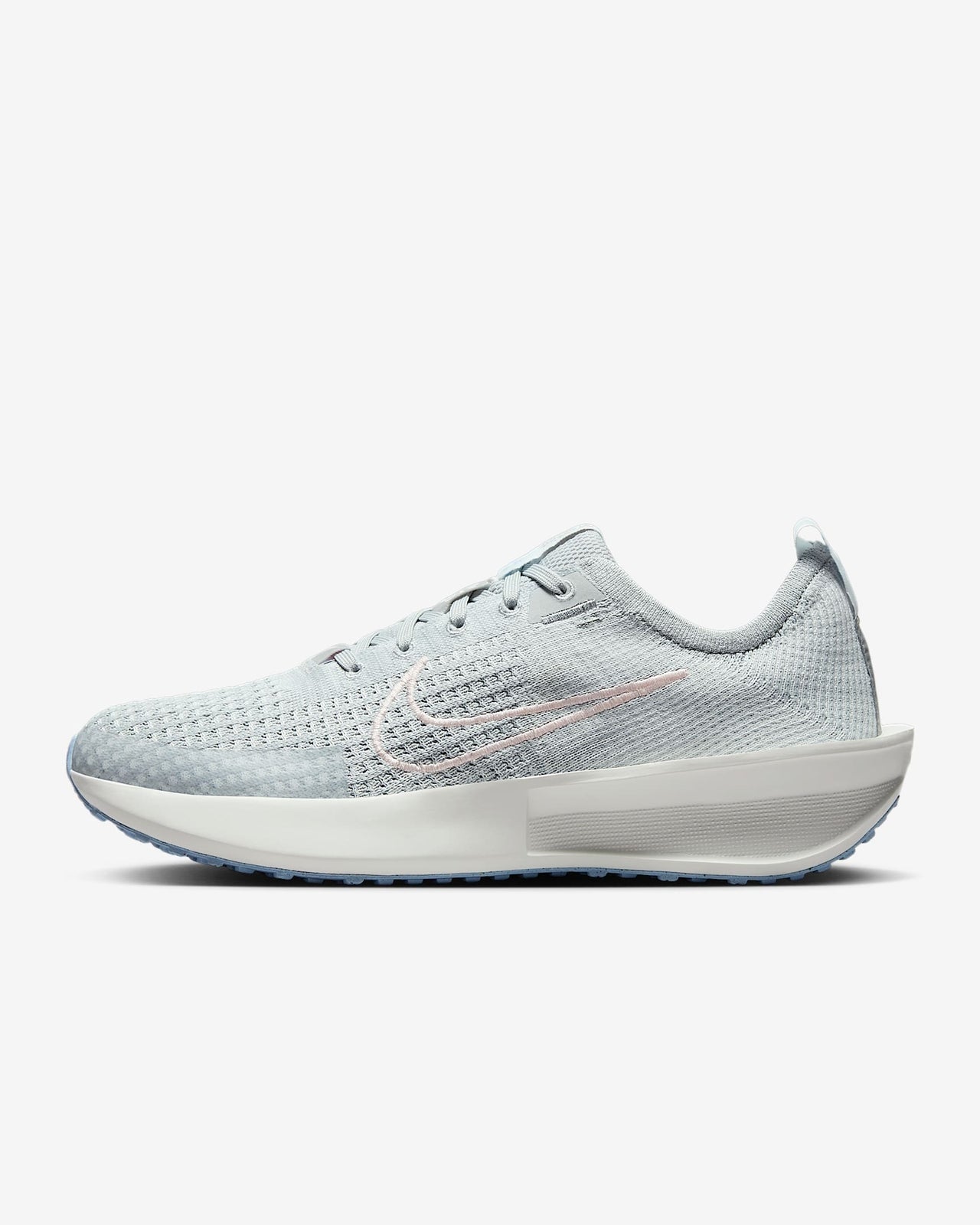 FD2292-012 Nike Interact Run Light Smoke Grey Psychic Blue Summit White (Women's