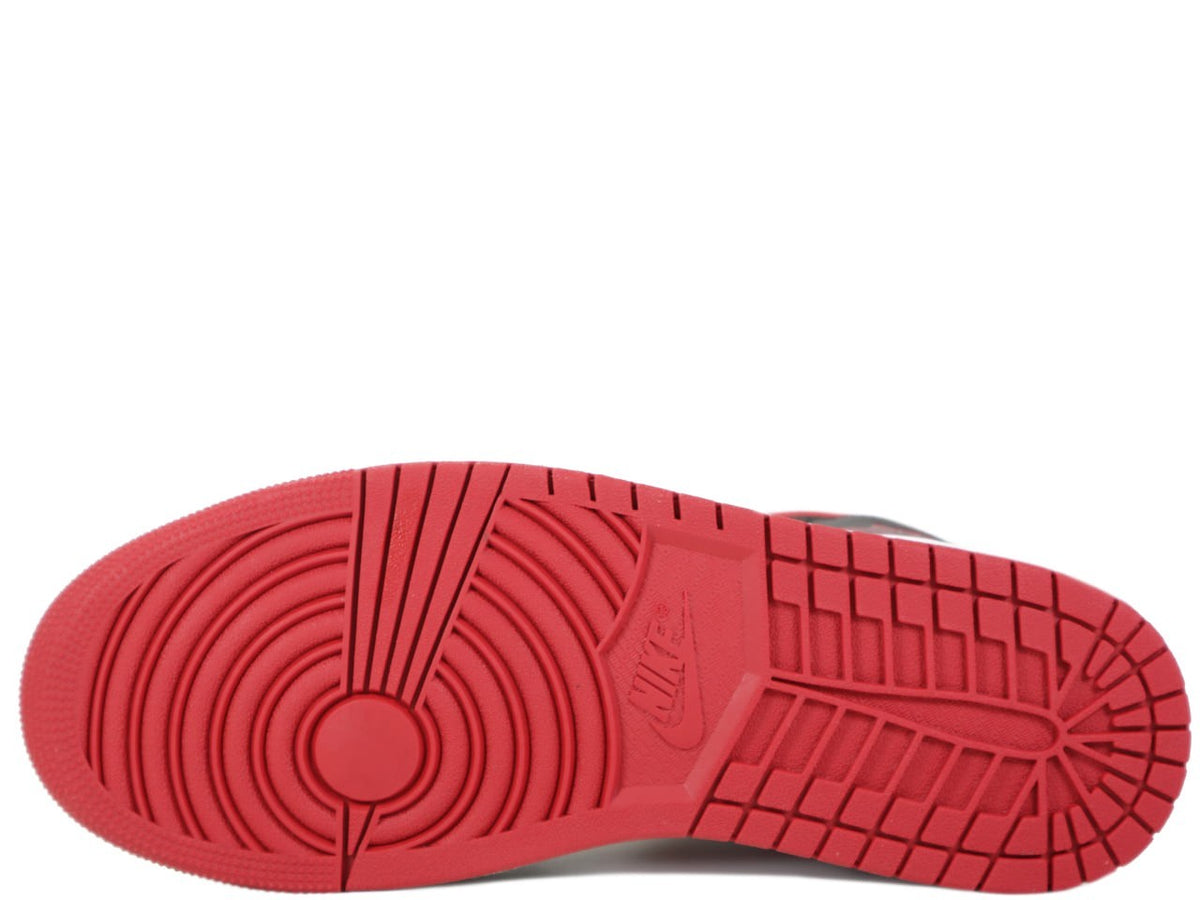554724-122 Nike Air Jordan 1 Mid "White/Gym Red Black" (Men's)