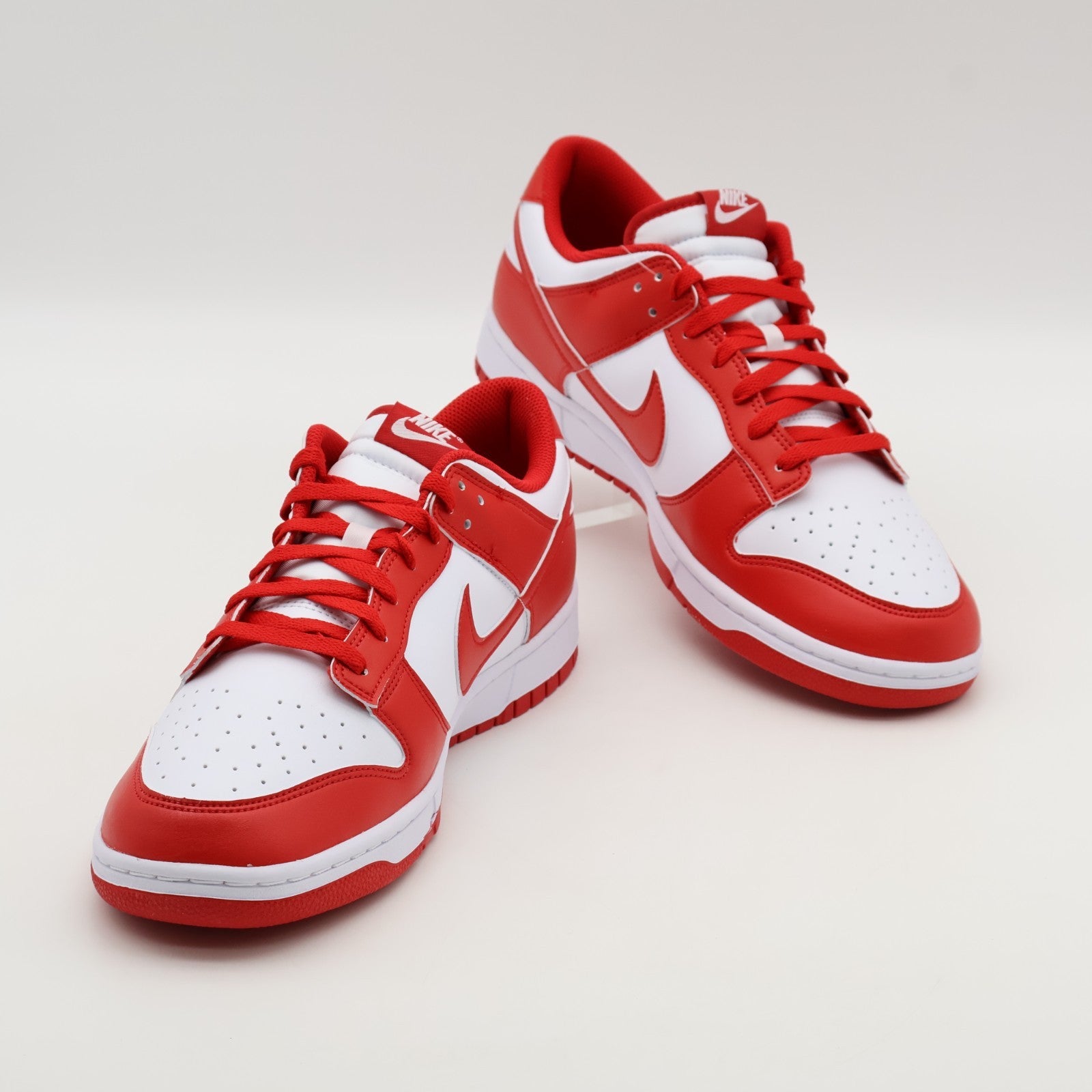 HF5441-104 Nike Dunk Low Retro White White UniversityRed (Men's)
