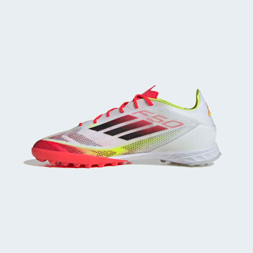 IE1220 adidas F50 Pro TF Cloud White Core Black Solar Yellow (Men's)